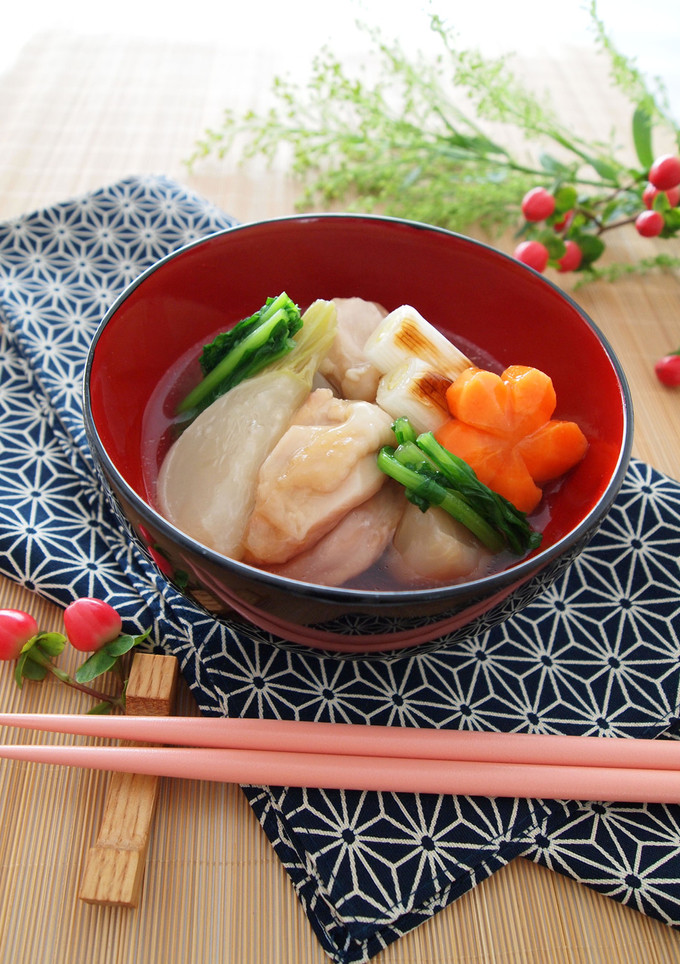 鶏肉とかぶの治部煮風　低GI-レシピのメイン写真