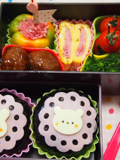 明太子ごま油デコおにぎり弁当-レシピのメイン写真