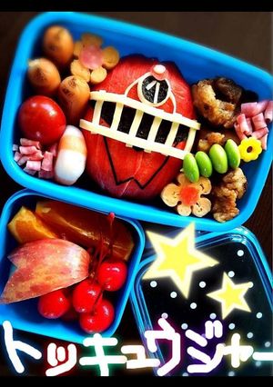 トッキュージャー♡キャラ弁-レシピのメイン写真