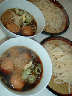 ピリ辛ごぼう入りつくねうどん-レシピのメイン写真
