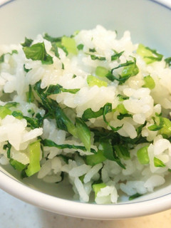 大根葉の青菜ご飯-レシピのメイン写真