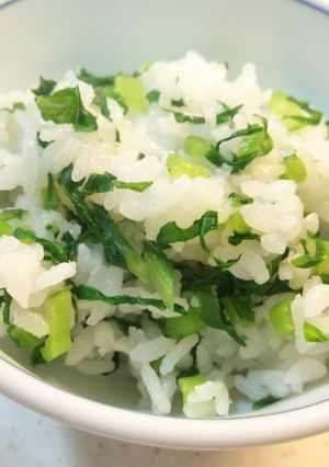 大根葉の青菜ご飯-レシピのメイン写真