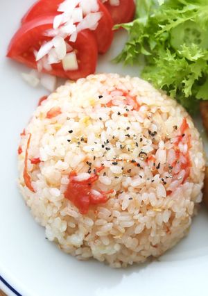トマトとツナの液体塩こうじ炊き込みご飯-レシピのメイン写真