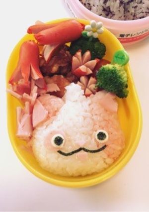 妖怪ウォッチ ブチニャン キャラ弁-レシピのメイン写真