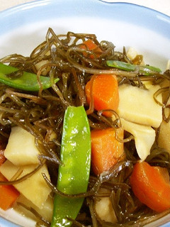 刻み昆布と野菜で煮物-レシピのメイン写真