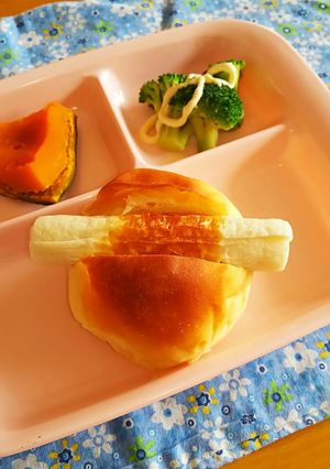 簡単すぎ！子どもランチに♪ちくわパン♪-レシピのメイン写真