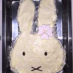 ミッフィーのふわふわチーズケーキ-レシピのメイン写真