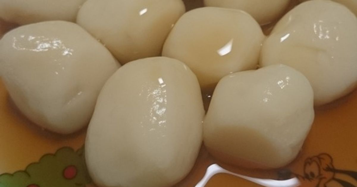 弾力のない白玉 6d9b00268091c52ecb1e053a54a14c