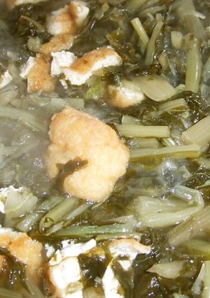 煮菜…漬け菜を煮たものです(^^;)-レシピのメイン写真
