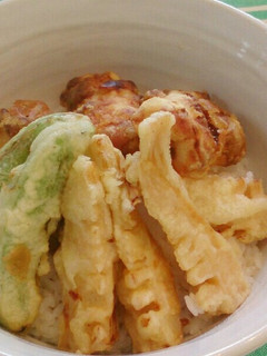 筍とちくわの天丼~吸物付き~-レシピのメイン写真