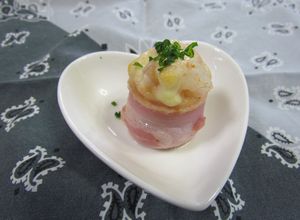 お弁当に♪ベーコン巻き②エビプチトマト-レシピのメイン写真