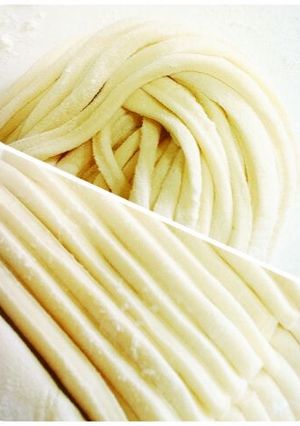 ホームベカーリーde手打ちうどん-レシピのメイン写真