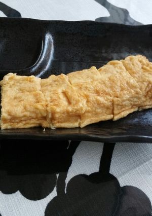お弁当に！玉子1個で本格ふっくらだし巻き-レシピのメイン写真