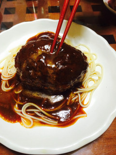肉汁ジュワッ!煮込みハンバーグソース!-レシピのメイン写真