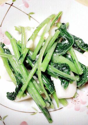 カブ のアンチョビソース炒め-レシピのメイン写真