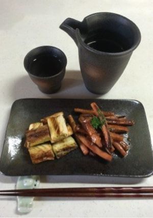 イカと長ネギのワタ焼き-レシピのメイン写真