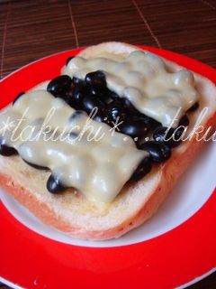 黒豆チーズトースト-レシピのメイン写真