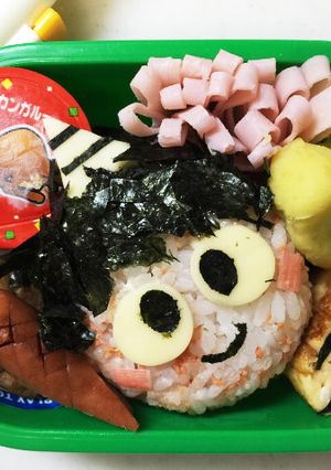 年中弁当1月末 節分オニさん-レシピのメイン写真
