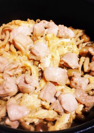 鶏ときのこの炊き込みご飯-レシピのメイン写真