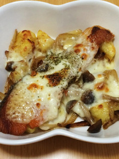 鮭のチーズマヨ焼き-レシピのメイン写真