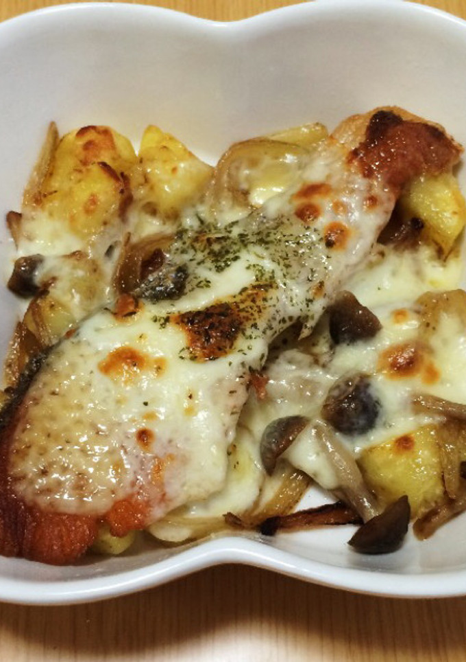 鮭のチーズマヨ焼き-レシピのメイン写真