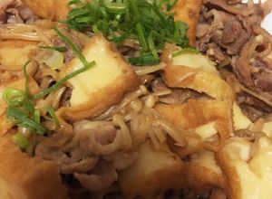 バリ美味！節約 ！豚肉と厚揚の甘辛煮-レシピのメイン写真