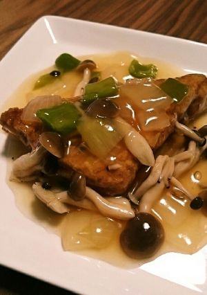 冷凍厚揚げ☆和風あんかけトロトロ煮-レシピのメイン写真