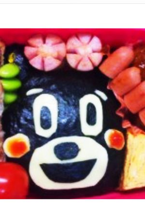 くまモン♡キャラ弁-レシピのメイン写真