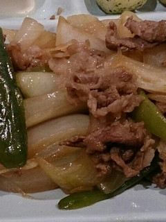 牛こまと玉葱ピーマン炒め-レシピのメイン写真