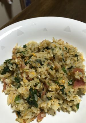 外側のレタスでちゃーはん-レシピのメイン写真
