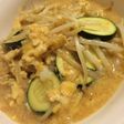 もやしとズッキーニのヘルシー丼