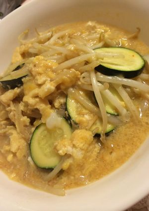 もやしとズッキーニのヘルシー丼-レシピのメイン写真