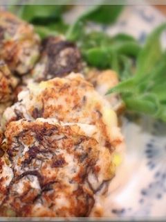 もずくと山芋のお焼き-レシピのメイン写真