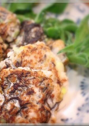もずくと山芋のお焼き-レシピのメイン写真