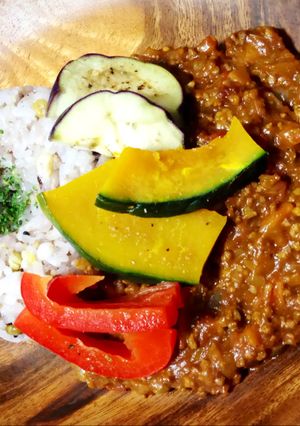 簡単！カレールーでキーマカレー-レシピのメイン写真