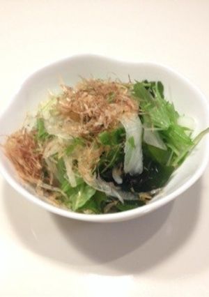 新玉ねぎとわかめのサラダ-レシピのメイン写真