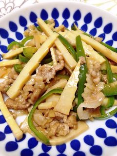 豚こま炒め〈青椒肉絲風〉-レシピのメイン写真