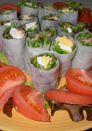 野菜たっぷり生春巻き-レシピのメイン写真