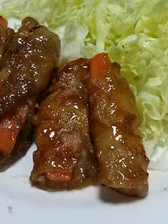 豚肉の生姜巻き♪-レシピのメイン写真