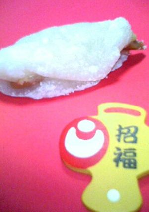 初春♪簡単花びら餅♪-レシピのメイン写真