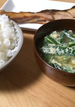 簡単！ニラ卵汁-レシピのメイン写真