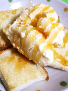 食パンとアイスの超簡単デザート-レシピのメイン写真