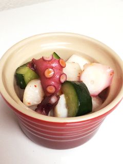 タコと大根胡瓜のピリ辛和え-レシピのメイン写真
