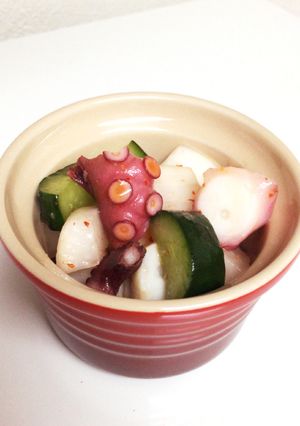 タコと大根胡瓜のピリ辛和え-レシピのメイン写真