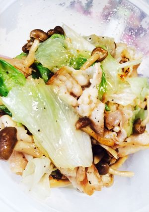 超簡単塩豚生姜焼き♪-レシピのメイン写真