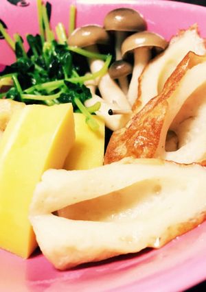 豆苗と筍の煮物-レシピのメイン写真