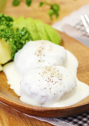 チーズフォンデュハンバーグ-レシピのメイン写真