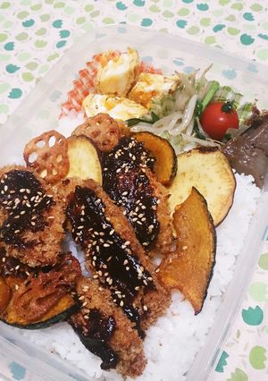 高校球児男子弁当!!⑦-レシピのメイン写真