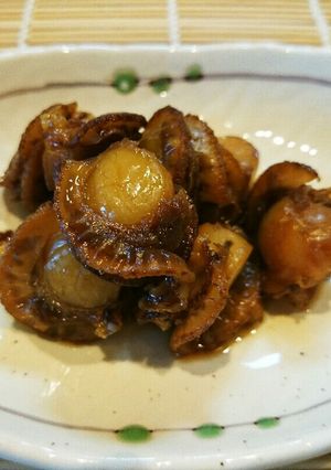 ベビーホタテの佃煮-レシピのメイン写真