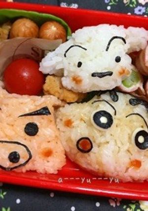 クレヨンしんちゃん☆キャラ弁-レシピのメイン写真